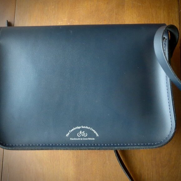 The Cambridge Satchel Company Navy and Plaid Satchel - Picture 4 of 6